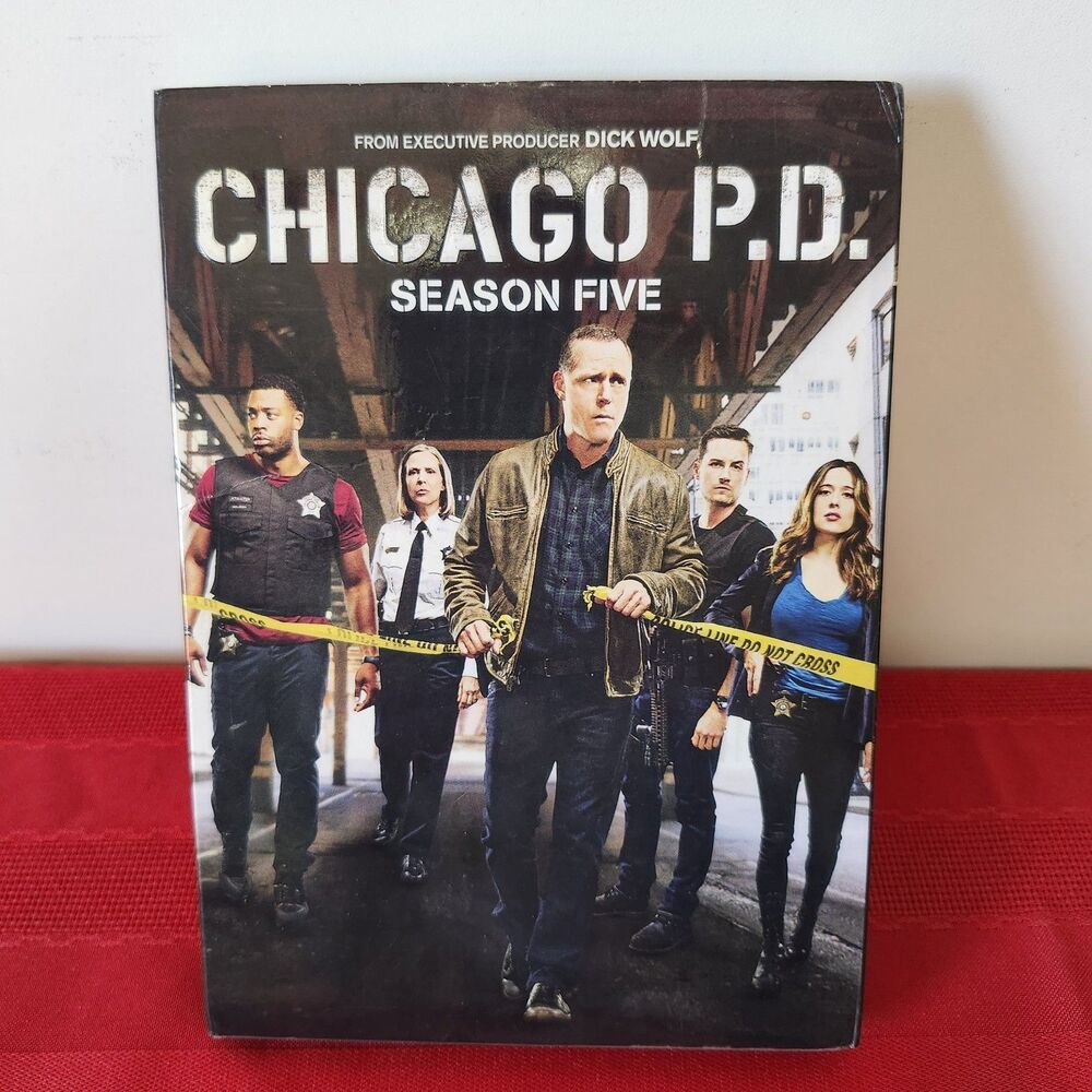 Chicago P.D. Season Five (6-DVD, 2018) All 22 Episodes - Very Good Condition